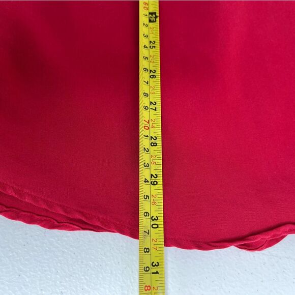 Vintage Crest McDonalds Uniform Shirt Womens Short Sleeve Red Button Down Medium - Picture 11 of 15